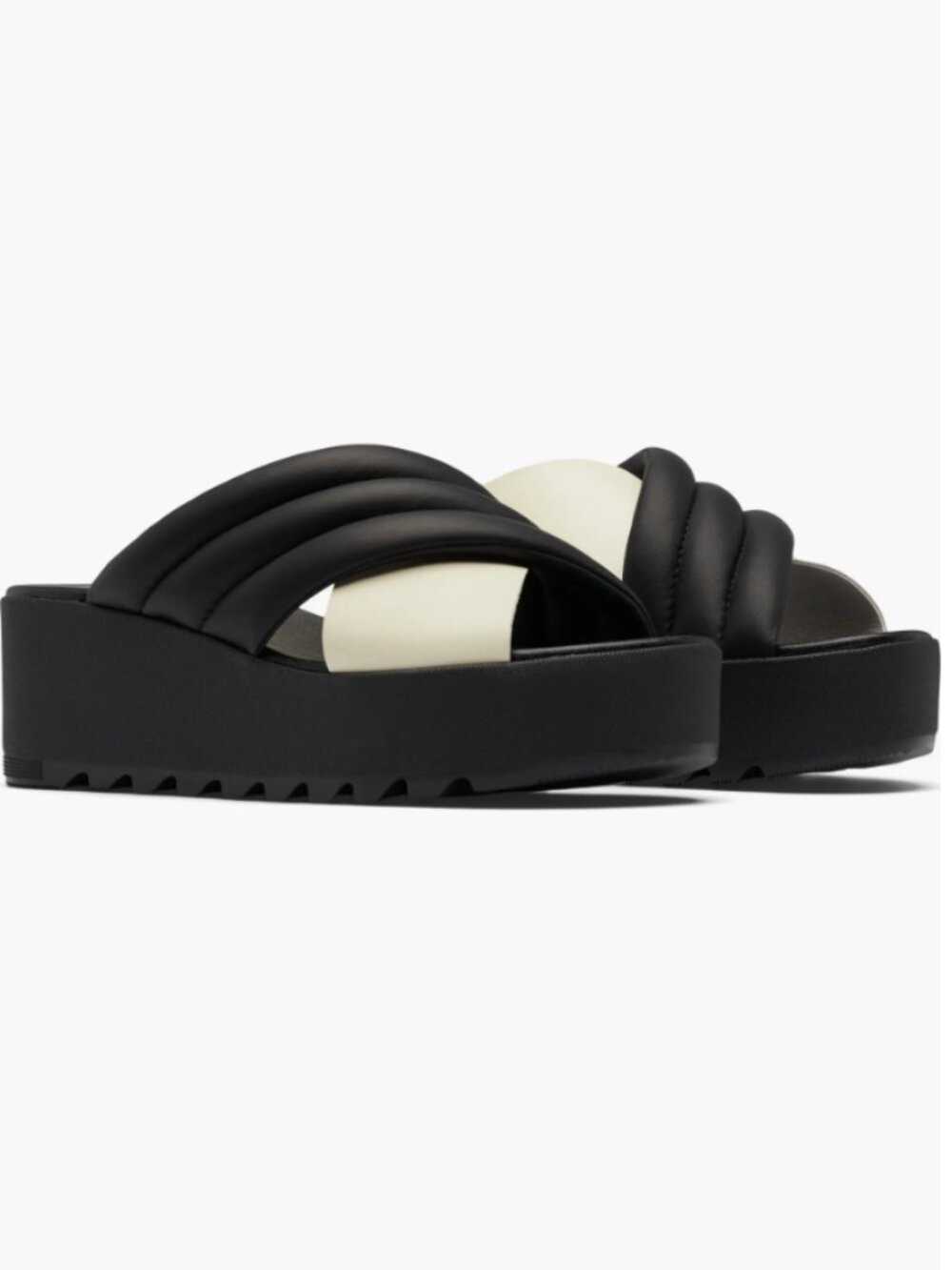 Cameron Puff Flatform Slide Sandal SOREL Women SZ 7.5